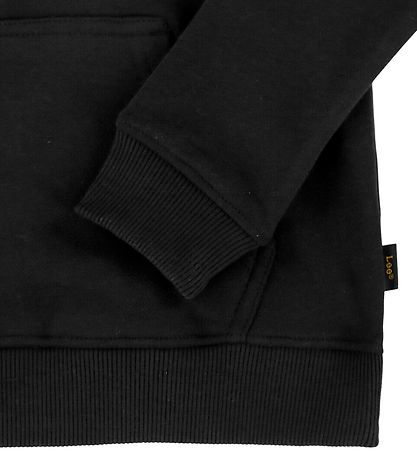 Lee Hættetrøje - Badge - Sort