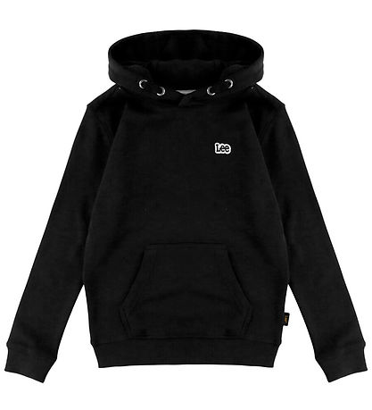 Lee Hættetrøje - Badge - Sort
