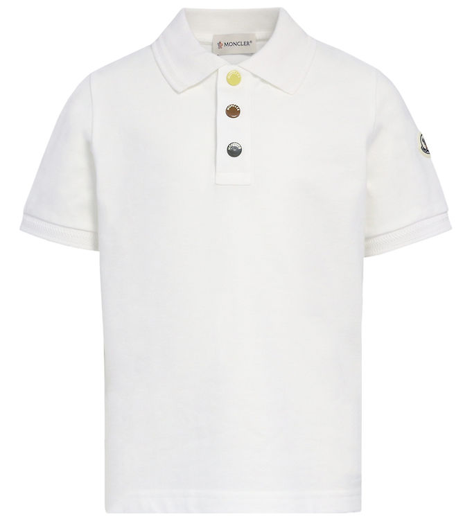 Moncler Polo - Hvid