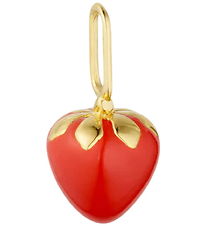 Design Letters Pendant - Darling - Strawberry - 18k Gold Plated