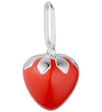 Design Letters Pendant - Darling - Strawberry - Silver