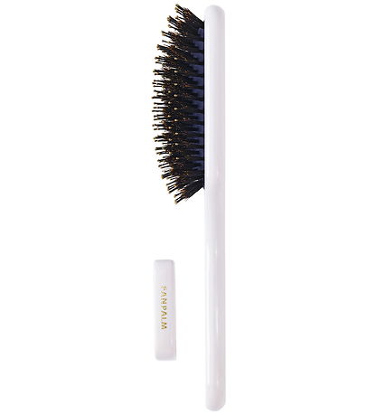 Fan Palm Hårbørste - Medium - Glossy White