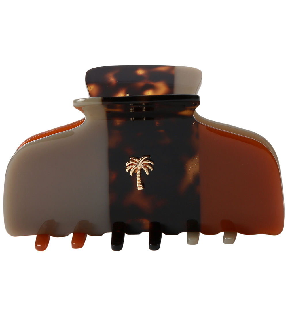 Fan Palm Pince cheveux - Tortue Ombre - Fan Palm - UneTaille - Accessoire de Coiffure 32$