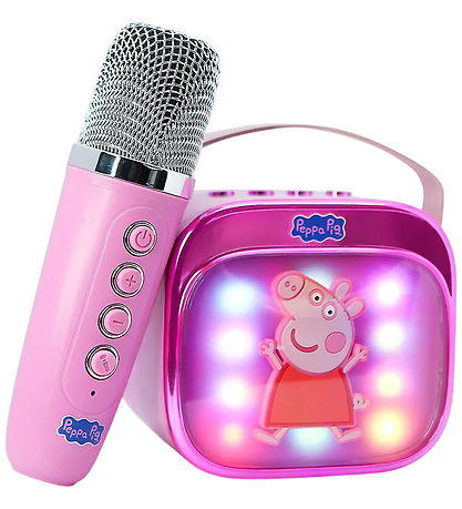 Peppa Pig Speaker w. Microphone - Wireless