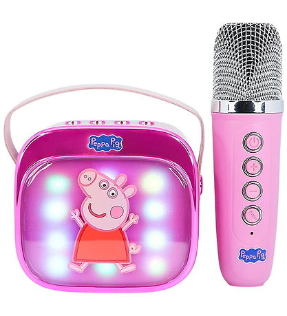 Peppa Pig Speaker w. Microphone - Wireless