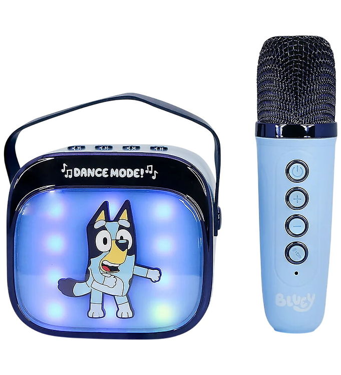 Bluey Højtaler m. Mikrofon - Trådløs
