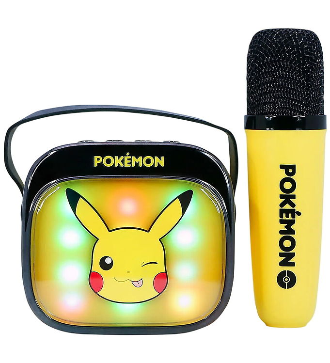 Pokémon Højtaler m. Mikrofon - Trådløs - Karaoke