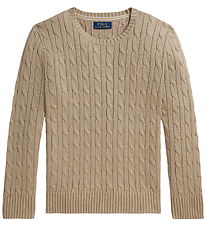 Polo Ralph Lauren Bluse - Strik - Tan Heather