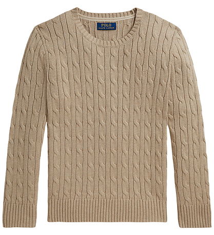 Polo Ralph Lauren Bluse - Strik - Tan Heather