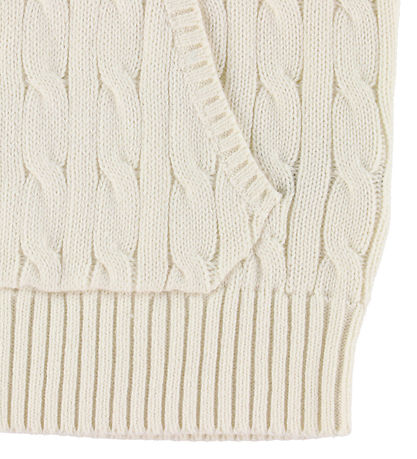 Polo Ralph Lauren Cardigan - Strik - Clubhouse Cream