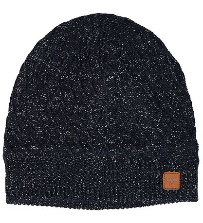 Bonnet en Tricot Hummel - HML Sansa - Laine/Polyester - Marine a Bonnet en Tricot Hummel - HML Sansa - Laine/Polyester - Marine a