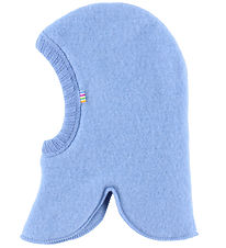 Cagoule Joha - 2 Couches - Laine - Bleu Clair Cagoule Joha - 2 Couches - Laine - Bleu Clair