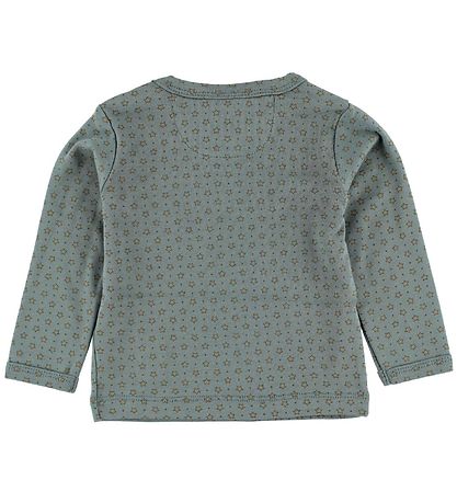 Blouse En Fant - Bleu Acier av. Étoiles Blouse En Fant - Bleu Acier av. Étoiles