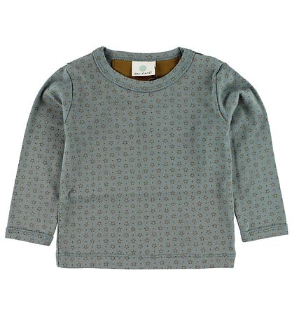 Blouse En Fant - Bleu Acier av. Étoiles Blouse En Fant - Bleu Acier av. Étoiles