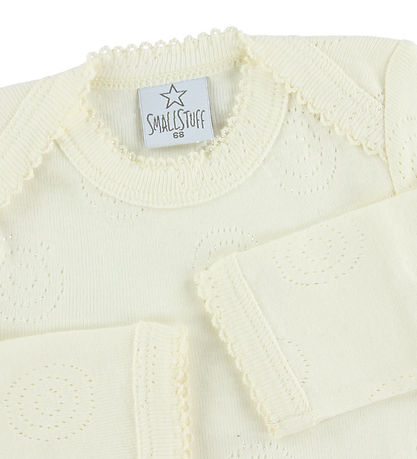 Body Smallstuff - m/l - Crème av. Pointelle
