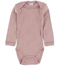Body Smallstuff - m/l - Poudré av. Pointelle/Bordure en dentelle Body Smallstuff - m/l - Poudré av. Pointelle/Bordure en dentelle