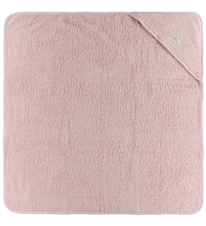 Pippi Babyhåndklæde – 83×83 cm – Rosa