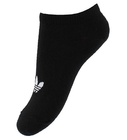 adidas Originals Ankelstrumpor - Trefoil - 3-pack - Svart m. Log adidas Originals Ankelstrumpor - Trefoil - 3-pack - Svart m. Log