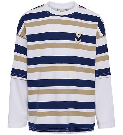 Hummel Bluse - HmlJr Silly - Medieval Blue