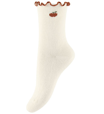 Lil Atelier Strømper - NmfFiducia - Turtledove/Apple