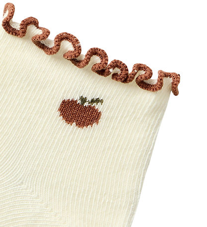 Lil Atelier Strømper - NbfFicucia - Turtledove/Apple