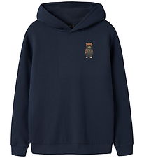 LMTD Hættetrøje - NlmFamse - Navy Blazer