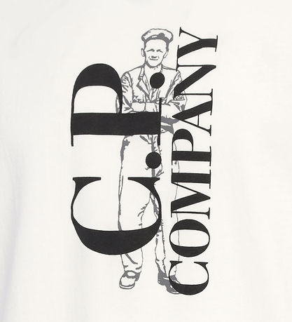 C.P. Company T-shirt - Guaze White
