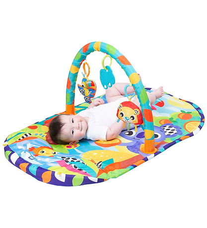 Playgro Aktivitetstæppe - Cozy Oasis Tummy Time