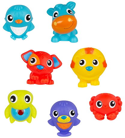 Playgro Badelegetøj - 7 stk - Floating Fun Friends