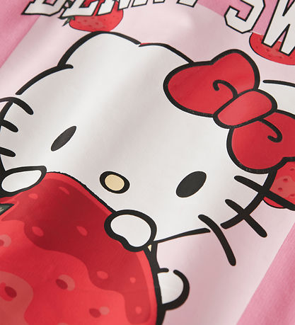 Name It Sweatshirt - NkfAfikim - Hello Kitty - Pink Drink