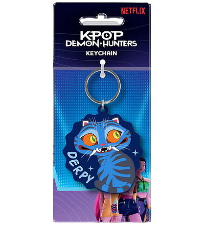 Kpop Demon Hunters Nøglering - Derpy Tiger