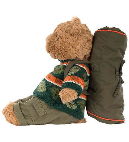 Jellycat Bamse - 26 cm - Bartholomew Bear Hiking Outfit