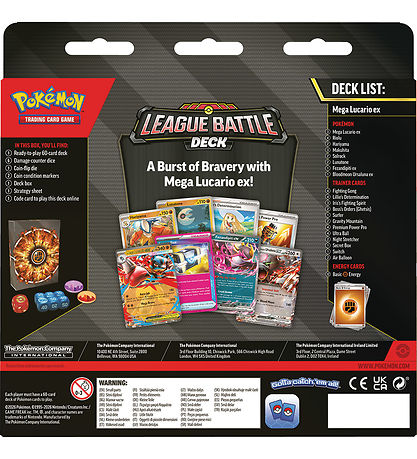 Pokémon Samlekort - Poke League Battle Deck
