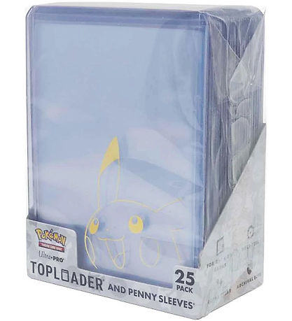 Pokémon Toploader - Ultra Pro Toplader and Penny Sleeves - Pikac