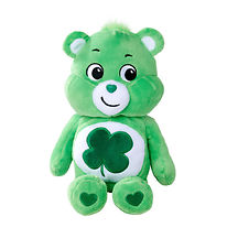Care Bears Bamse - Good Luck Bear - 23 cm - Grøn
