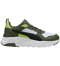 Puma Sko - Trinity 2 LT Jr - Hvid/Grøn/Sort