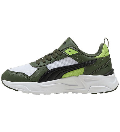 Puma Sko - Trinity 2 LT Jr - Hvid/Grøn/Sort