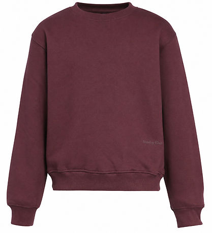 Hound Sweatshirt - HdSofia - Burgundy m Print