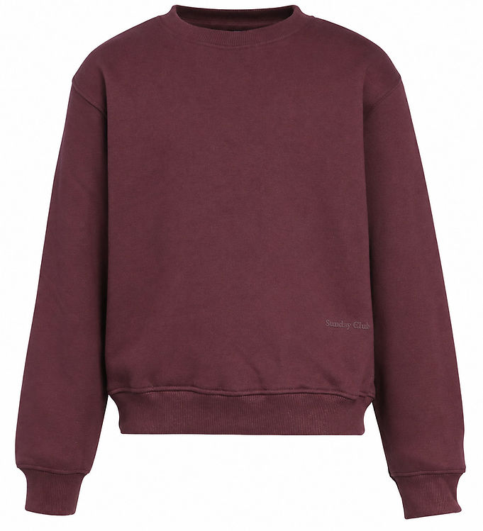 Hound Sweatshirt - HdSofia - Burgundy m Print