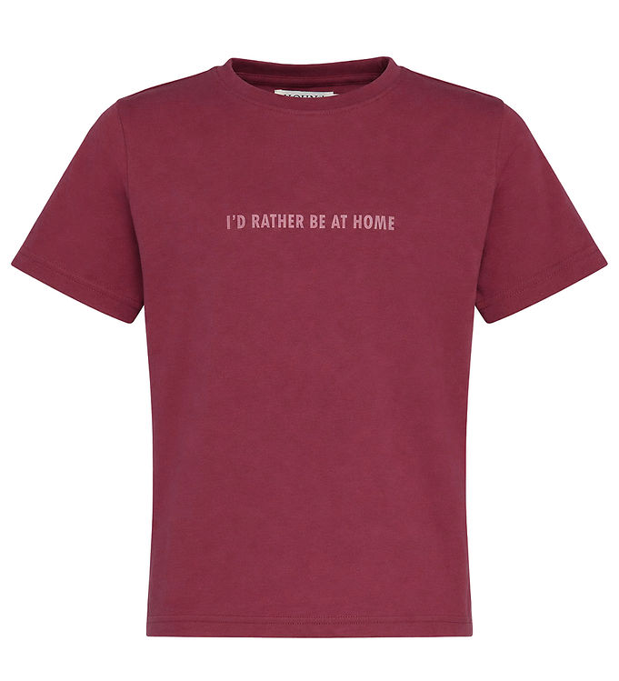 Hound T-shirt - HdAsta - Dark Rose m. Print