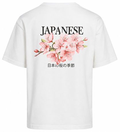 Hound T-shirt - HdAya - Hvid m. Blomster