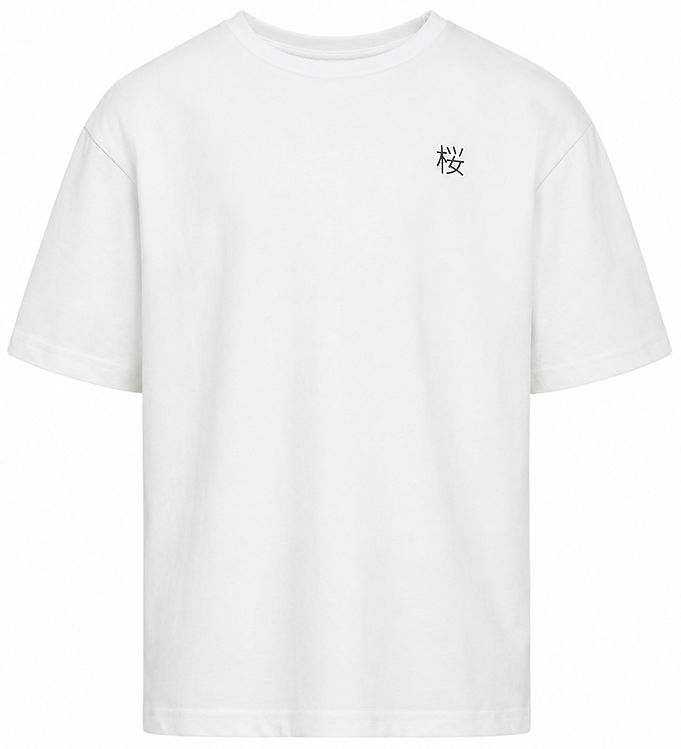 Hound T-shirt - HdAya - Hvid m. Blomster