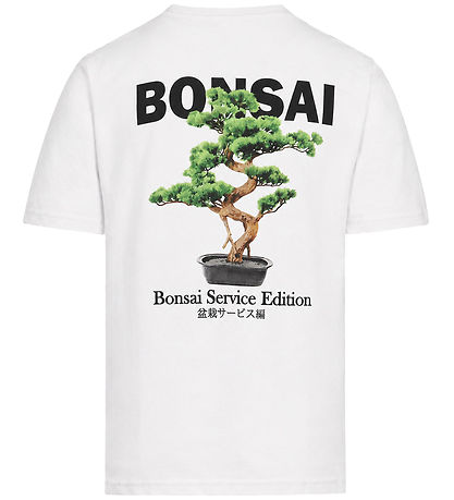Hound T-shirt - HdAnton - Hvid m. Bonsai