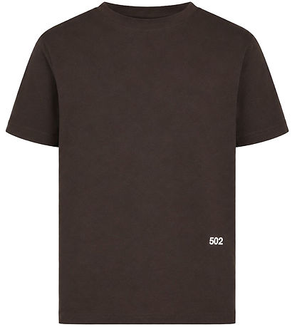Hound T-shirt - HdAnton - Dark Brown m. Print