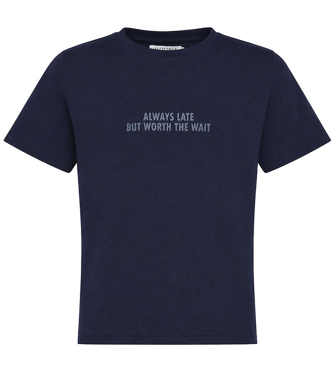 Hound T-shirt - HdAsta - Navy m. Print