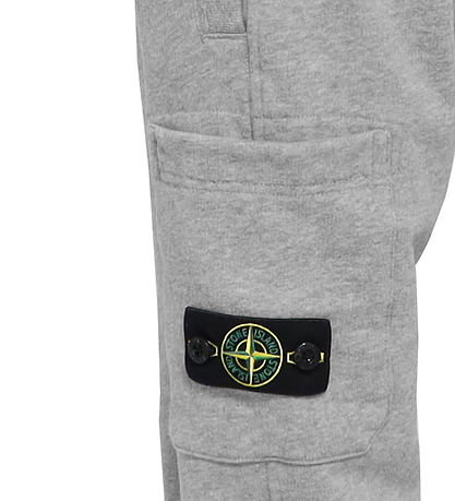 Stone Island Sweatpants - Melange Grey