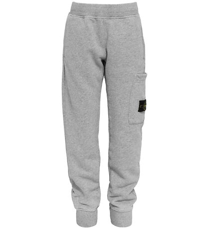 Stone Island Sweatpants - Melange Grey