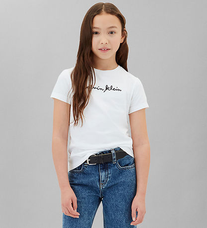 Calvin klein T-shirt - Logo - Bright White