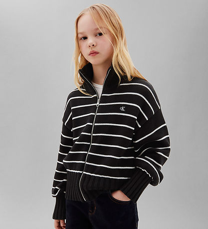 Calvin Klein Cardigan - Strik - Sort
