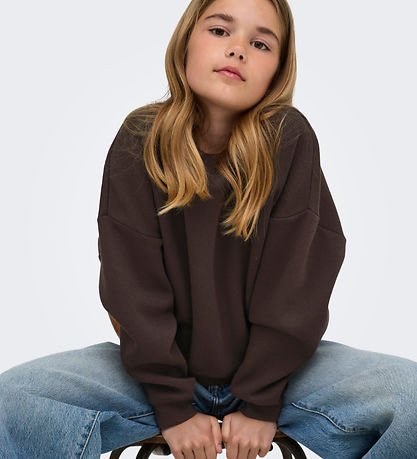 Kids Only Sweashirt - KogSweat - Coffee Bean